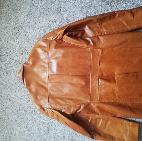 Men's leather jacket - Picture 2 of 3